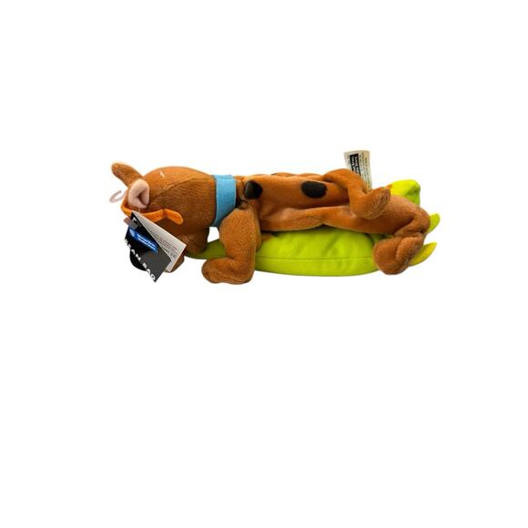 1998 Scooby Doo Surfin' Warner Bros Studio Store Stuffed Beanie Bean Bag Plush - Picture 5 of 9